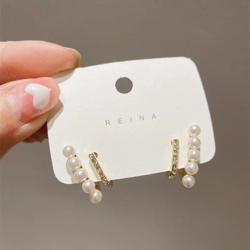 Korean Long Statement Geometric Triangle Tassel Dangle Drop Earrings for Women Earrings Fashion Jewelry Oorbellen Brincos