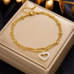 Seraphina Double Layer Charm Anklet