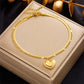 Seraphina Double Layer Charm Anklet