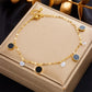 Seraphina Double Layer Charm Anklet