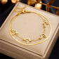 Seraphina Double Layer Charm Anklet