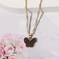 Minimalist Gold Butterfly Pendant Necklace